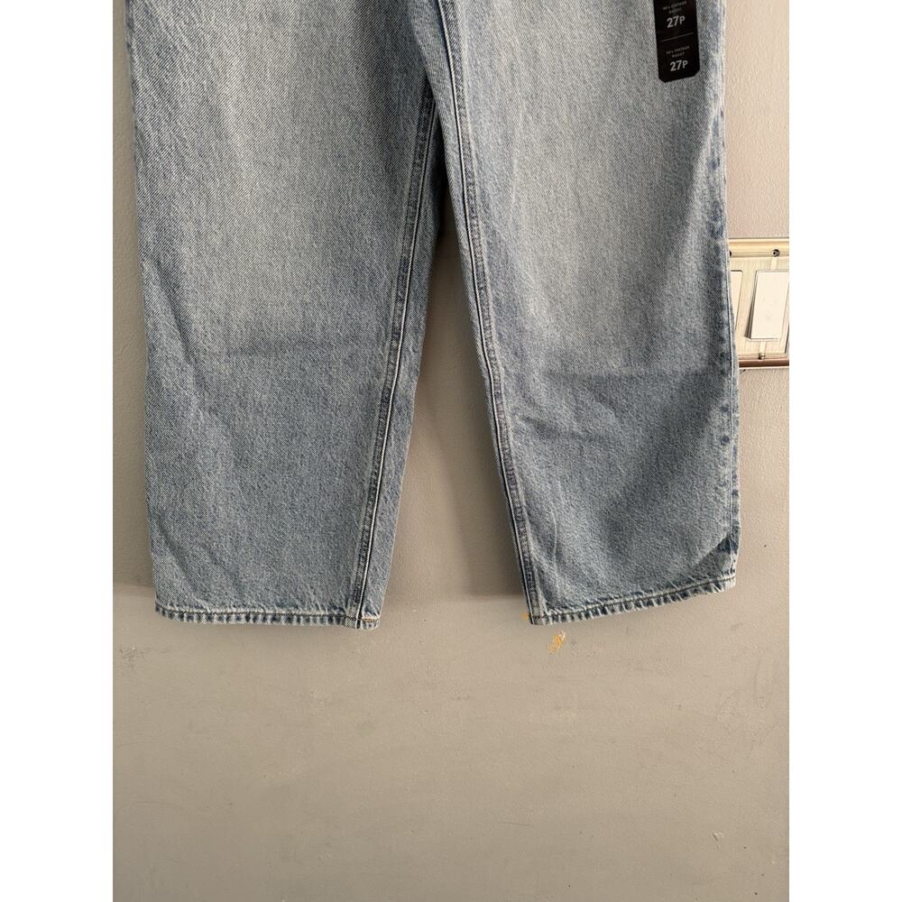 NWT J. Crew 90s Vintage Baggy Jeans Size 27 Petite Blue Alps Wash - Picture 7 of 9
